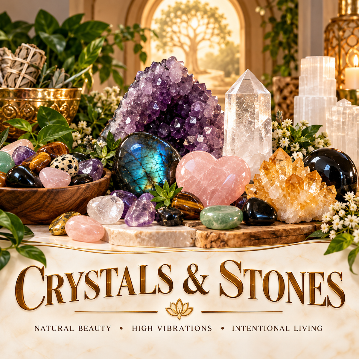 Crystals  & Stones
